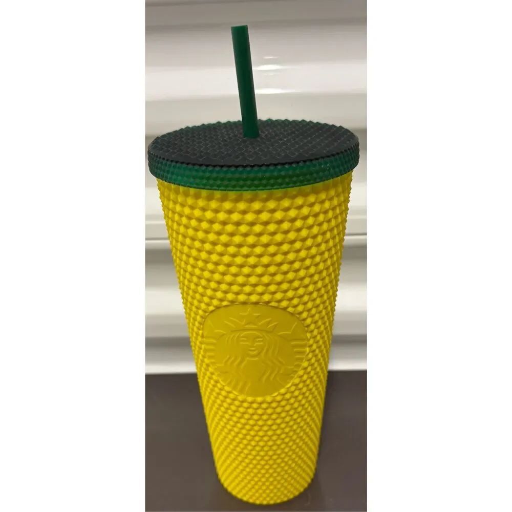 Starbucks Hawaii Exclusive 2020 Pineapple Matte Studded Tumbler Cup 24oz